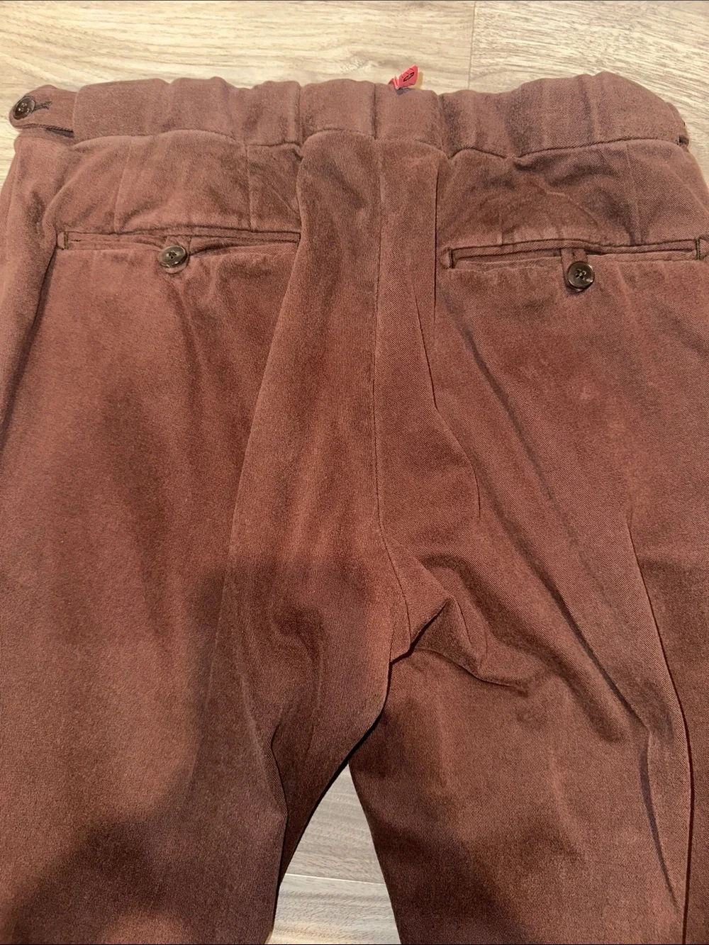Men's Brown Pants - with waist adjusters